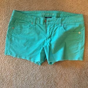 Turquoise American Eagle shorts